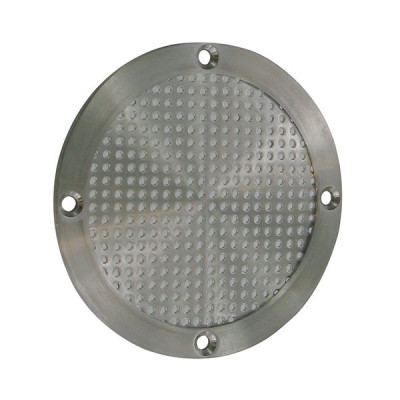 Grille d'aération rond en inox 100 ou 150 mm