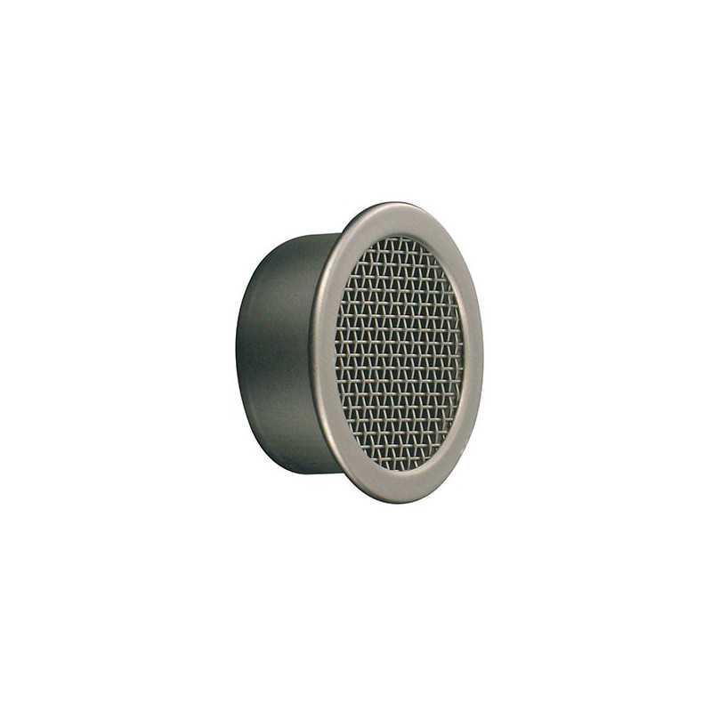 Grille d'aération rond 43 mm à encastrer