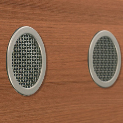 Grille d'aération rond 43 mm à encastrer