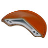 Poignée de meuble cuir CHINA - Marron foncé
