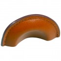 Poignée de meuble cuir CHINA marron foncé, marron clair ou noir