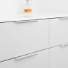 Poignée profil EDGE STRAIGHT de FURNIPART - Look inox