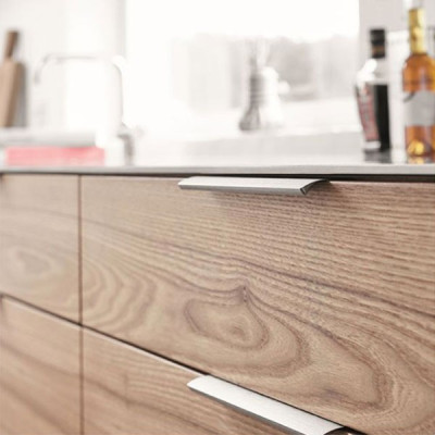 Poignée profil EDGE STRAIGHT de FURNIPART - Look inox