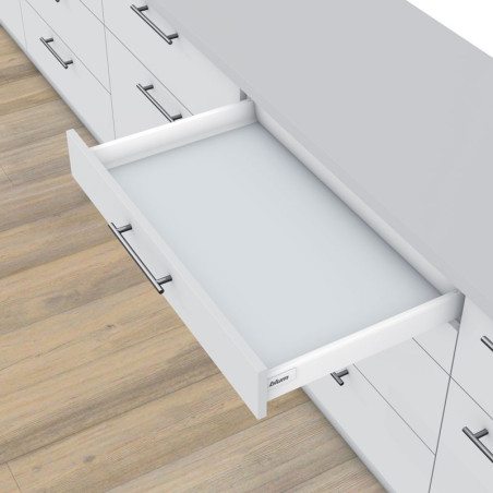 Tiroir sur mesure métal TANDEMBOX de BLUM, Hauteur 82,5 mm