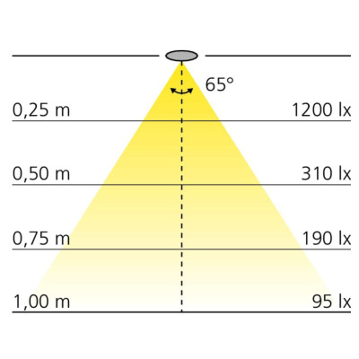 Spot LED 230V diamètre 78 mm dimmable SYKO