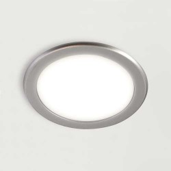 Spot LED rond 3W à encastrer ajustable de blanc froid/blanc chaud FEYA