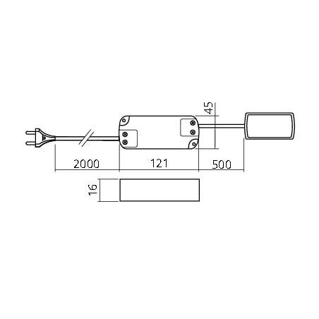 Transformateur 12V - 15W