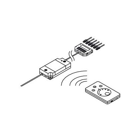 Télécommande blanc ajustable FEYA