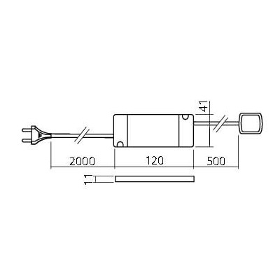 Transformateur 12V - 6W