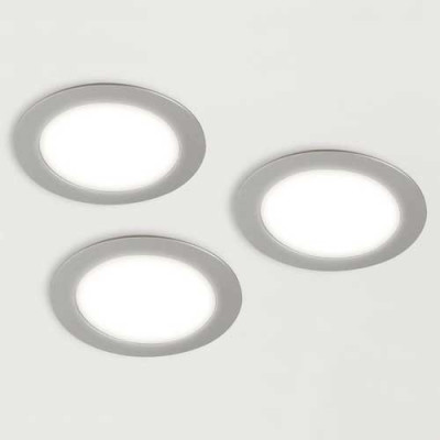 Kit 3 spots LED OBASI rond 12V