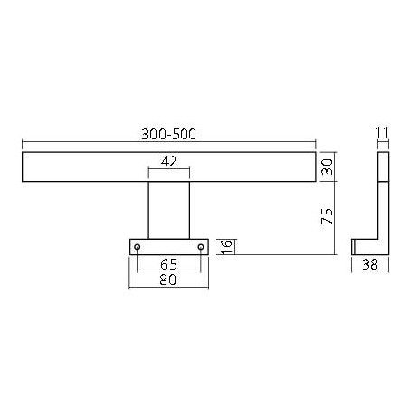 Luminaire de salle de bain ILEX