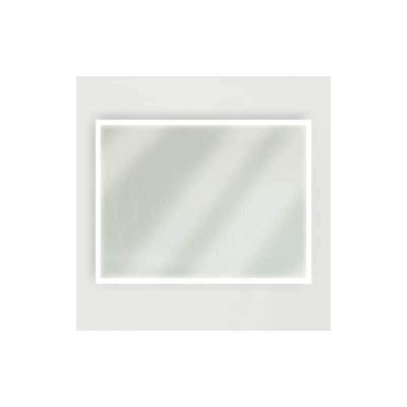 Miroir rectangulaire avec contour lumineux SPIRIT