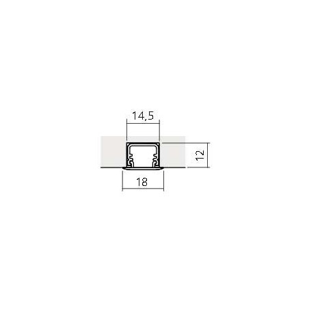 Réglette LED à encastrer 12V avec interrupteur BLINK