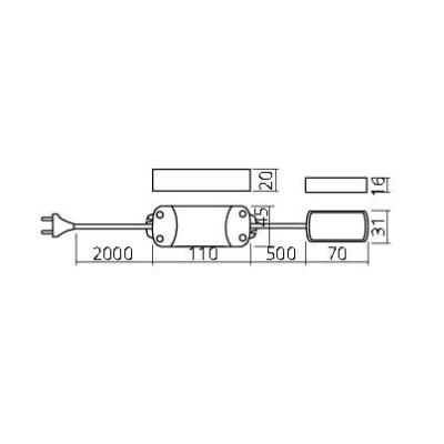 Transformateur 24V - 15W MAESTRO
