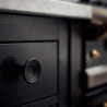 Bouton de meuble VESUVIO de FURNIPART - Fonte Noire