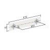 Poignée de meuble SCOPE de FURNIPART - Look inox