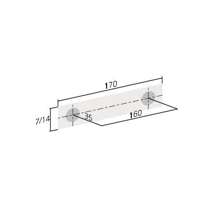 Poignée de meuble cuir / inox LOUNGE de FURNIPART