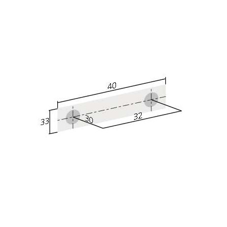 Bouton de meuble cuir marron clair DRUM de Furnipart