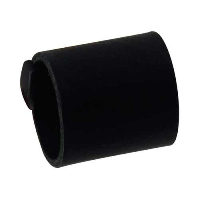 Bouton de meuble DRUM de FURNIPART - Cuir Noir