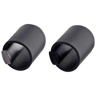 Bouton de meuble DRUM de FURNIPART - Cuir Noir