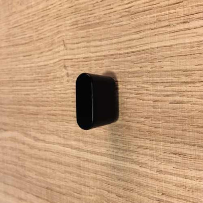 Bouton de meuble OBLONG - Noir