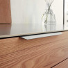 Poignée de meuble PAN COUPE de FURNIPART - Look aluminium