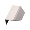 Poignée de meuble PAN COUPE de FURNIPART - Look aluminium