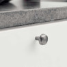Bouton de meuble RALLY de FURNIPART - Look inox