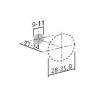 Bouton de meuble RALLY de FURNIPART - Look inox