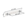 Poignée de meuble COMPACT de FURNIPART - Look inox