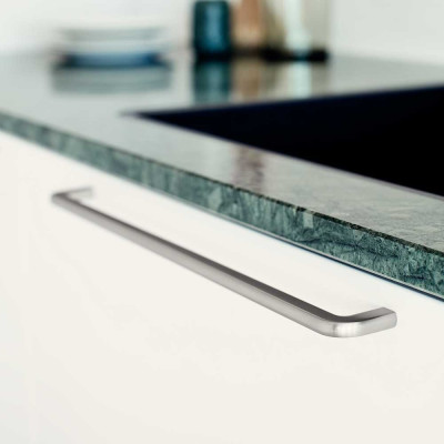 Poignée de meuble COMPACT de FURNIPART - Look inox